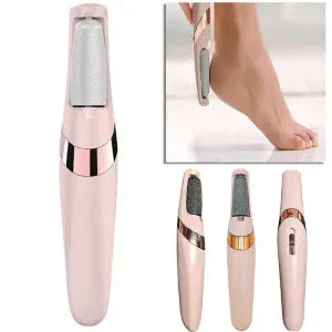 Flawless Pedi Rechargeable Electric Foot File – Gentle Callus & Dead Skin Remover for Smooth Feet