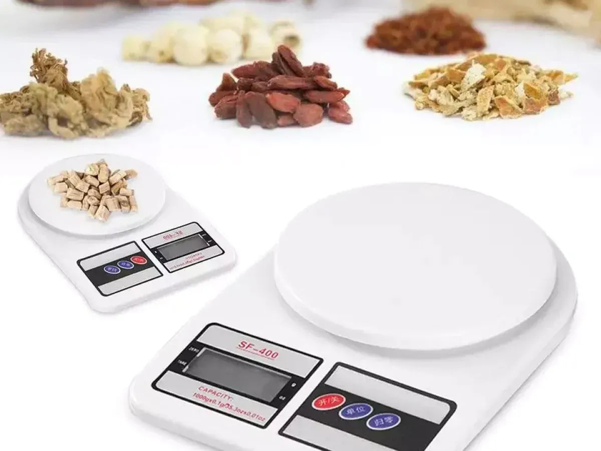Digital Kitchen Weighing Scale - 10kg Capacity, Durable & Accurate (g & oz Measurement, No-LED)