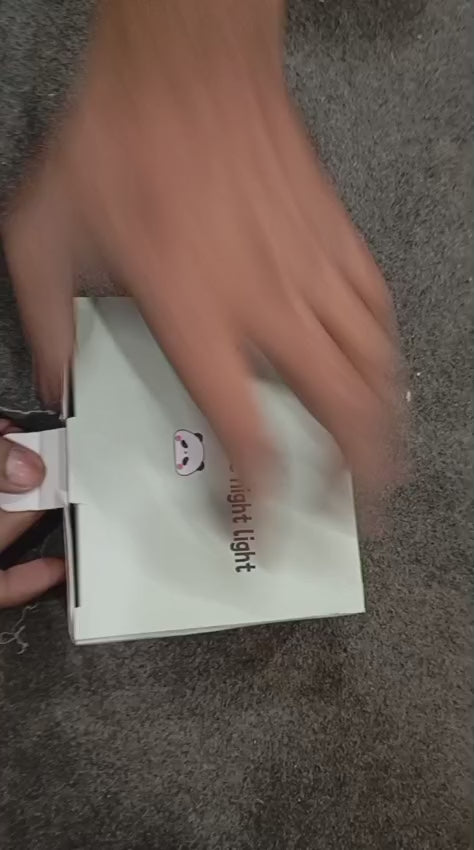 Cute Panda Night Light – Silicone Soft Lamp | Portable & Child-Safe Bedside Light (3 Level Dimmable)